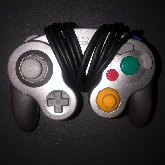 Nintendo Other - Official Nintendo GameCube Controller Silver Original OEM Genuine DOL-003 Tested